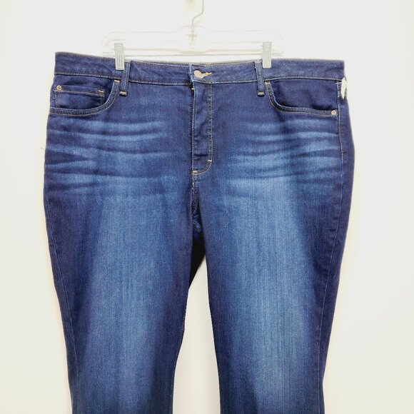 Lee Womens jeans Regular Fit Straight Leg Mid Rise stretch  24 M plus size - Picture 7 of 13